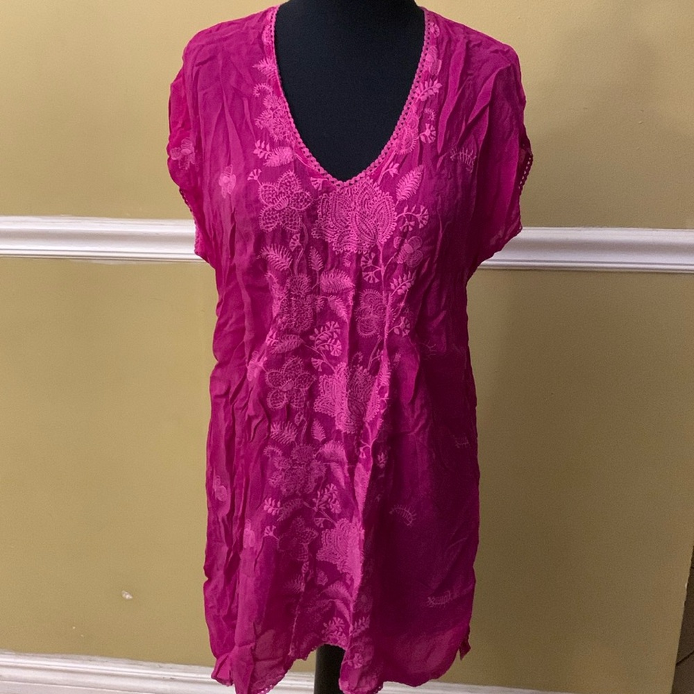Johnny was tunic dress top size small